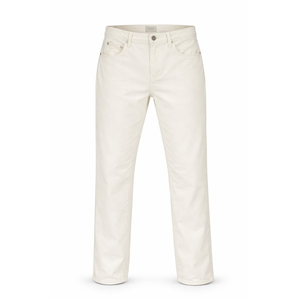 Everlane Off White Straight Leg Jeans 32R Organic Cotton Cream Denim